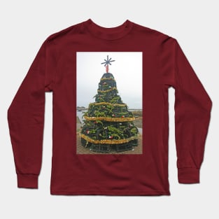 Lobster Pot Christmas Tree, Emsworth, December 2021 Long Sleeve T-Shirt